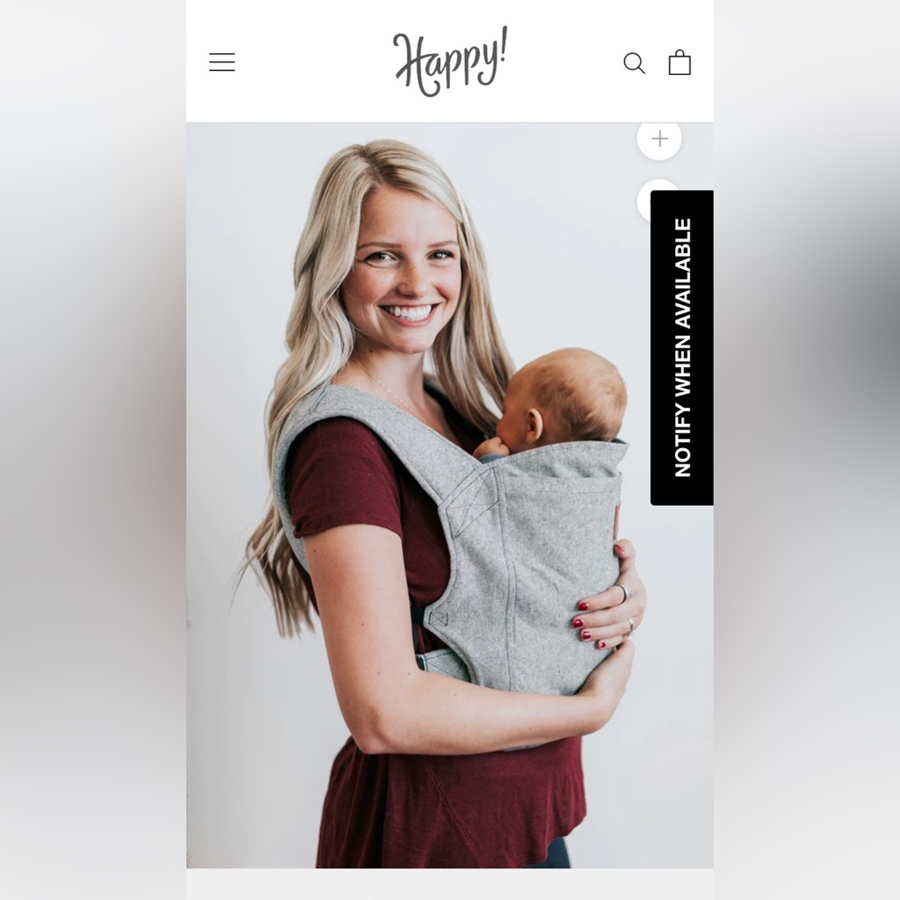 Happy baby carrier original - stone